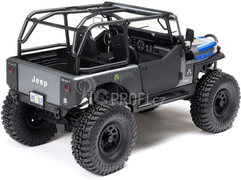 RC auto Axial SCX10 III Jeep CJ-7 1:10 4WD RTR, červená