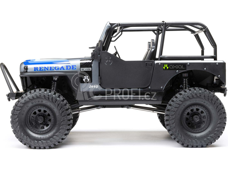 RC auto Axial SCX10 III Jeep CJ-7 1:10 4WD RTR, červená