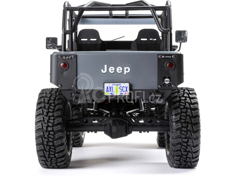 RC auto Axial SCX10 III Jeep CJ-7 1:10 4WD RTR, červená