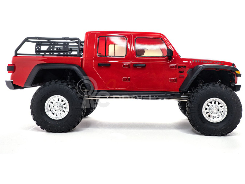 RC auto Axial SCX10 III Jeep JT Gladiator 4WD 1:10 RTR, červená