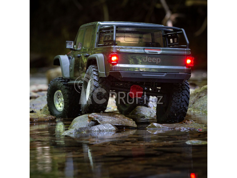 RC auto Axial SCX10 III Jeep JT Gladiator 4WD 1:10 RTR, šedá