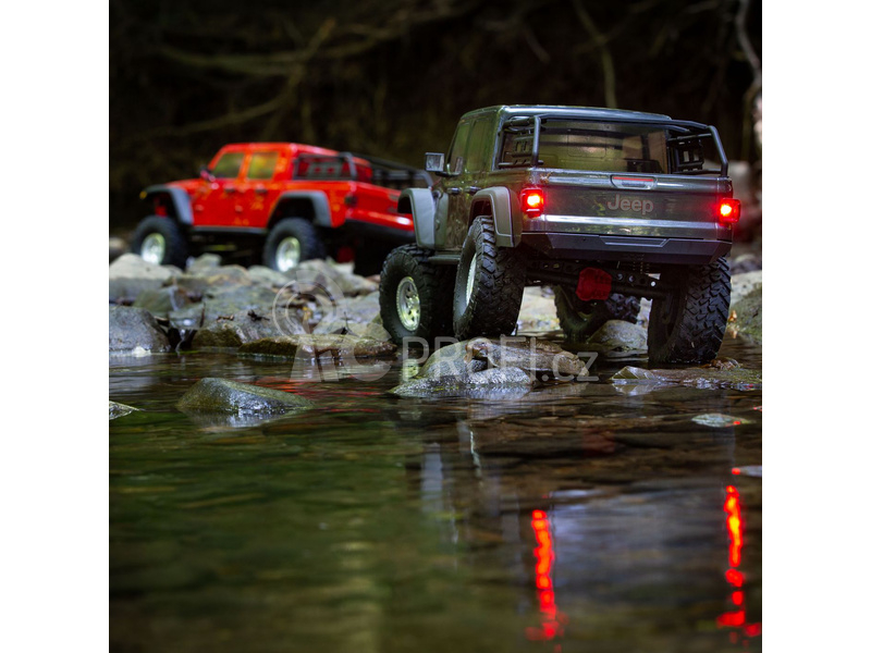 RC auto Axial SCX10 III Jeep JT Gladiator 4WD 1:10 RTR, šedá