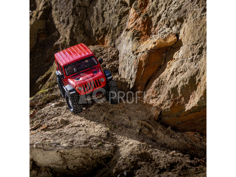 Axial SCX10III Jeep JLU Wrangler 4WD 1:10 RTR oranžová