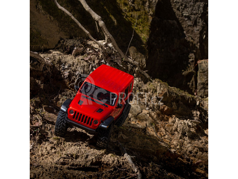 Axial SCX10III Jeep JLU Wrangler 4WD 1:10 RTR oranžová