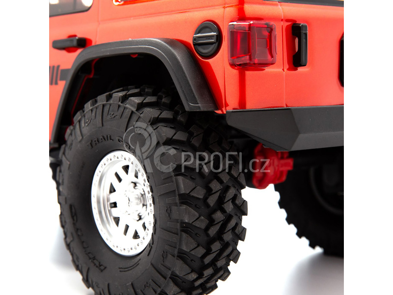 RC auto Axial SCX10III Jeep JLU Wrangler 4WD 1:10 RTR, oranžová