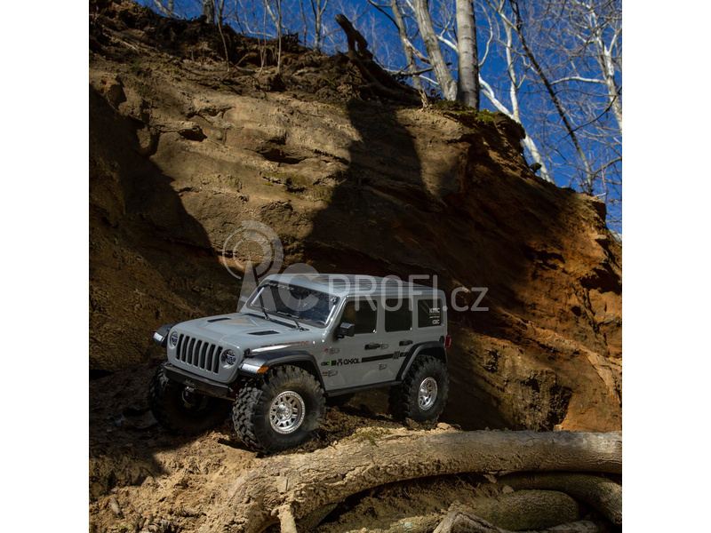 Axial SCX10III Jeep JLU Wrangler 4WD 1:10 RTR šedá