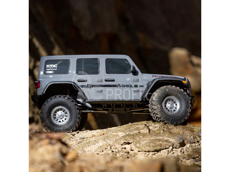 RC auto Axial SCX10III Jeep JLU Wrangler 4WD 1:10 RTR, šedá