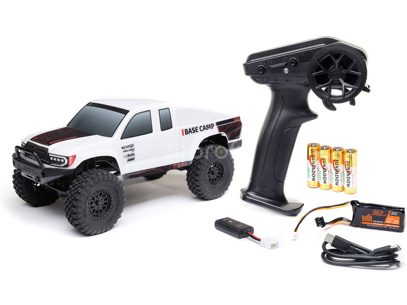RC auto Axial SCX24 Base Camp 1:24 4WD RTR, modrá