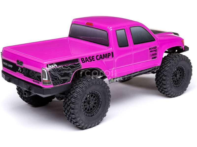 RC auto Axial SCX24 Base Camp 1:24 4WD RTR, modrá