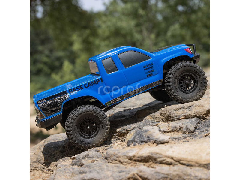 RC auto Axial SCX24 Base Camp 1:24 4WD RTR, modrá