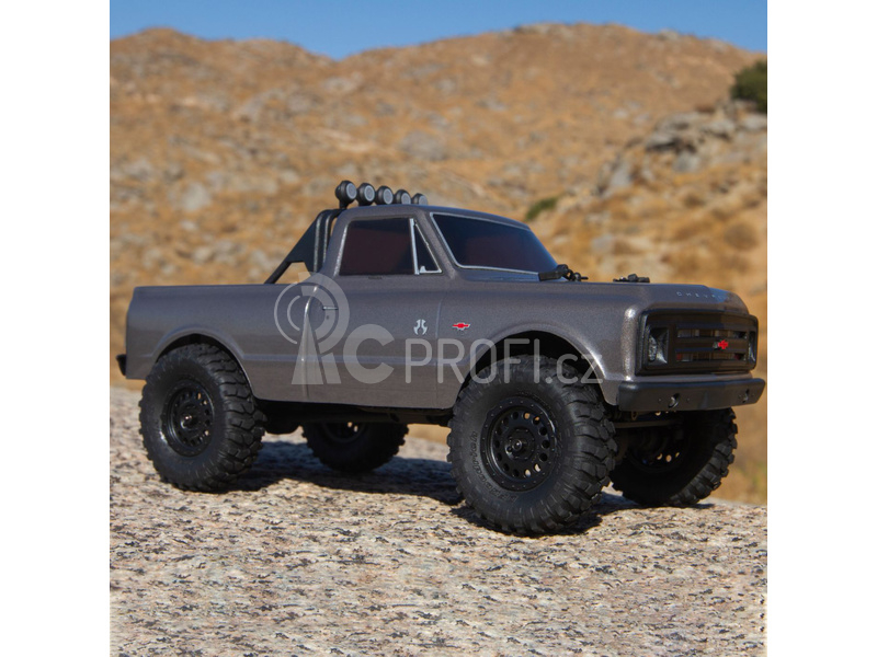 Axial SCX24 Chevrolet C10 1967 1:24 4WD RTR stříbrný