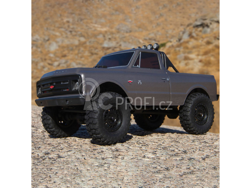 Axial SCX24 Chevrolet C10 1967 1:24 4WD RTR stříbrný