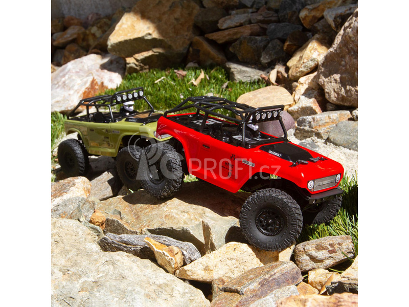 RC auto Axial SCX24 Deadbolt 1:24 4WD RTR, zelená