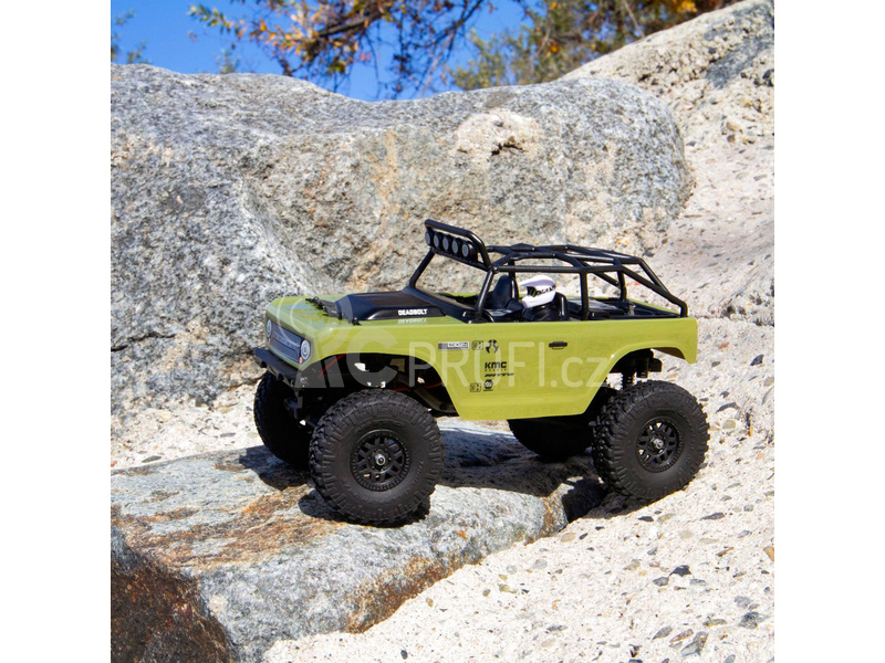 RC auto Axial SCX24 Deadbolt 1:24 4WD RTR, zelená