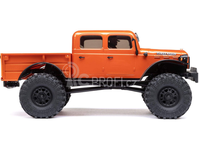 RC auto Axial SCX24 Dodge Power Wagon 1940 1:24 4WD, oranžová