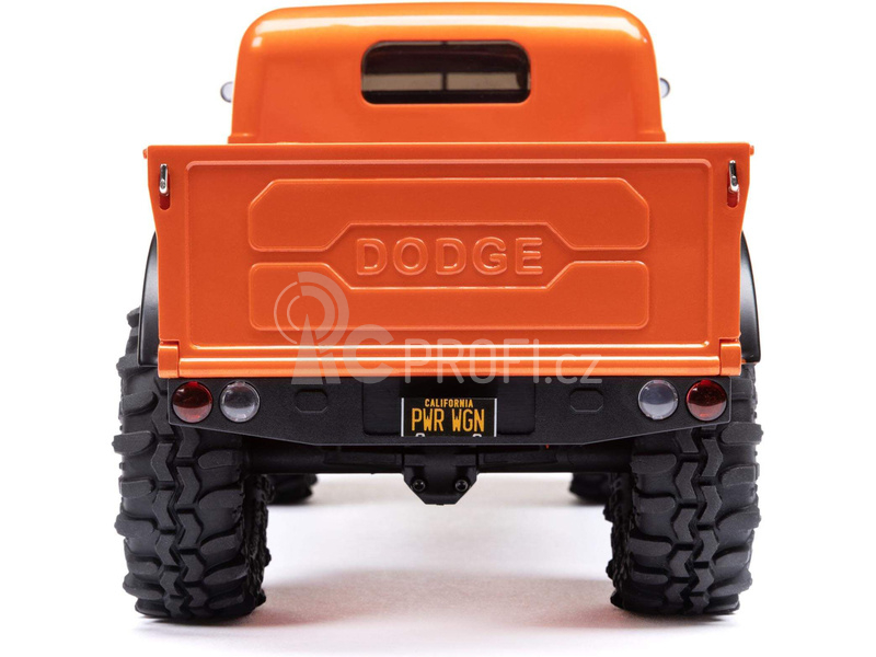 RC auto Axial SCX24 Dodge Power Wagon 1940 1:24 4WD, oranžová