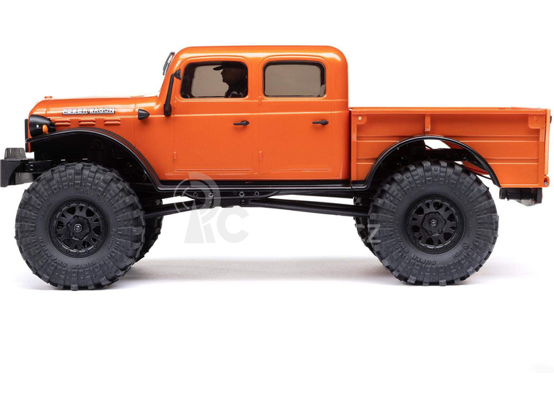 RC auto Axial SCX24 Dodge Power Wagon 1940 1:24 4WD, oranžová