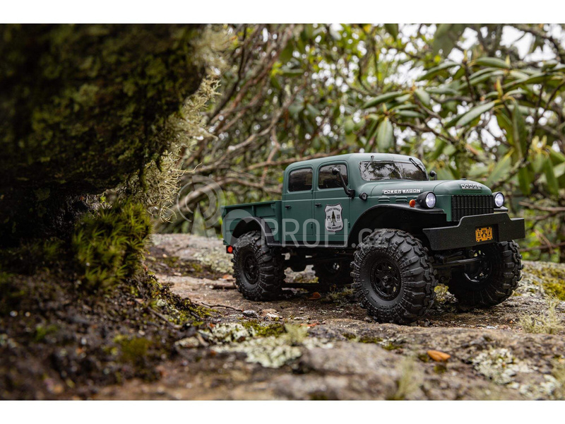 RC auto Axial SCX24 Dodge Power Wagon 1940 1:24 4WD, oranžová