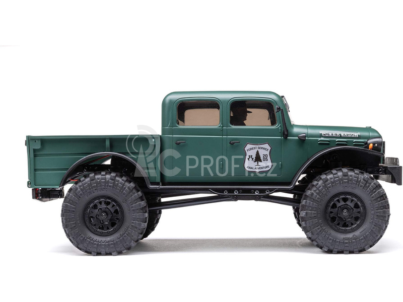 RC auto Axial SCX24 Dodge Power Wagon 1940 1:24 4WD, oranžová