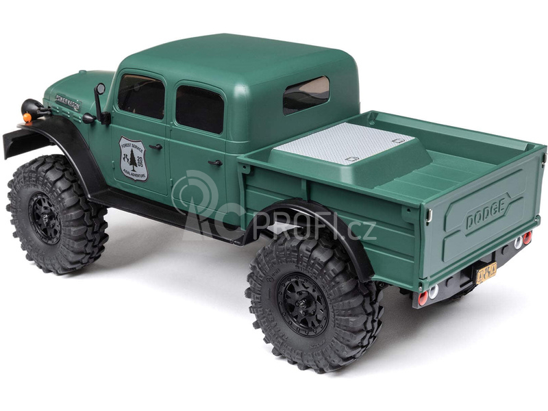 RC auto Axial SCX24 Dodge Power Wagon 1940 1:24 4WD, oranžová