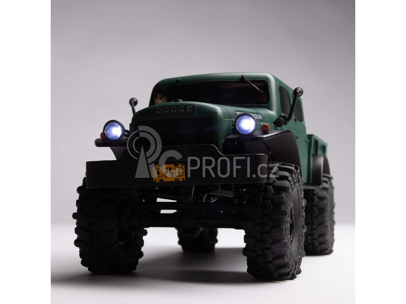 RC auto Axial SCX24 Dodge Power Wagon 1940 1:24 4WD, oranžová