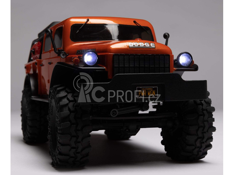 RC auto Axial SCX24 Dodge Power Wagon 1940 1:24 4WD, zelená