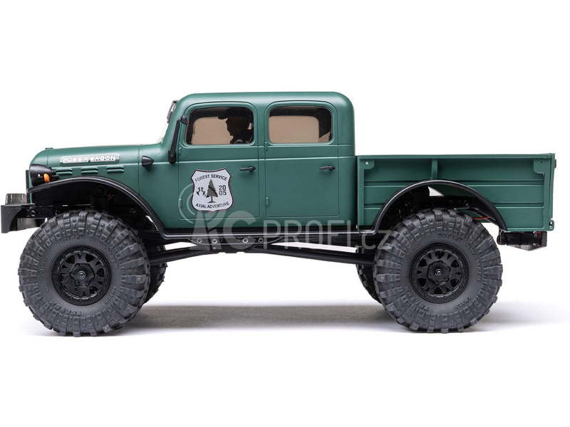 RC auto Axial SCX24 Dodge Power Wagon 1940 1:24 4WD, zelená