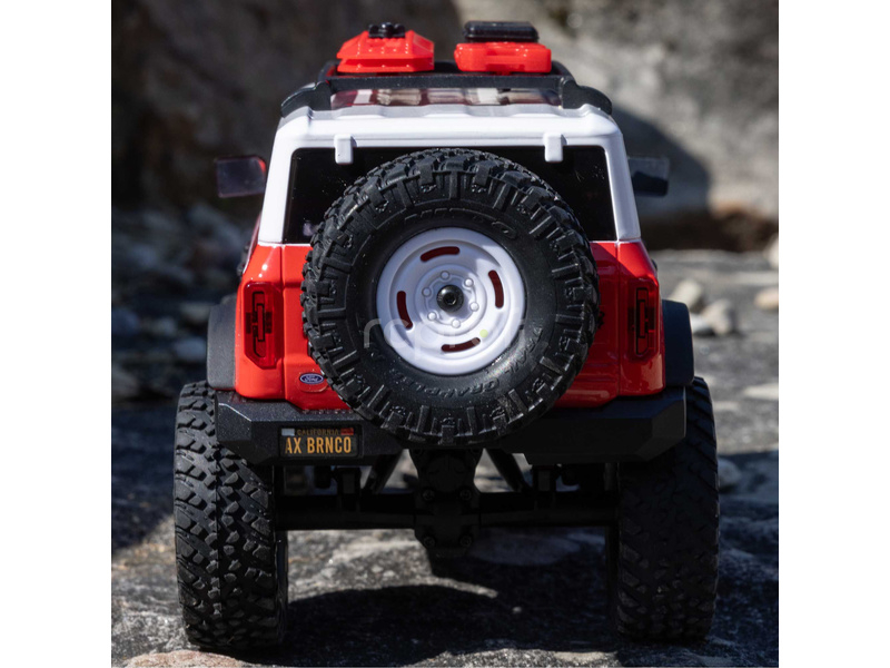 RC auto Axial SCX24 Ford Bronco 2021 1:24 4WD RTR, bílá