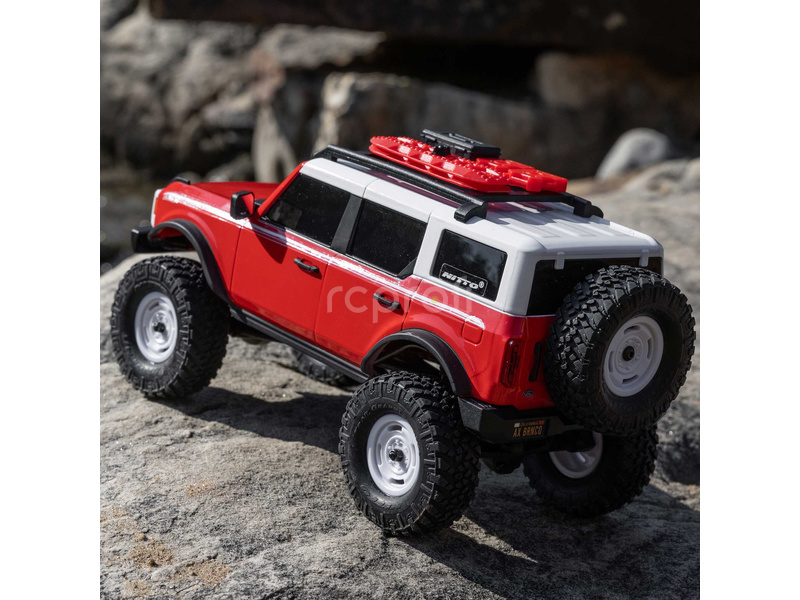 RC auto Axial SCX24 Ford Bronco 2021 1:24 4WD RTR, bílá