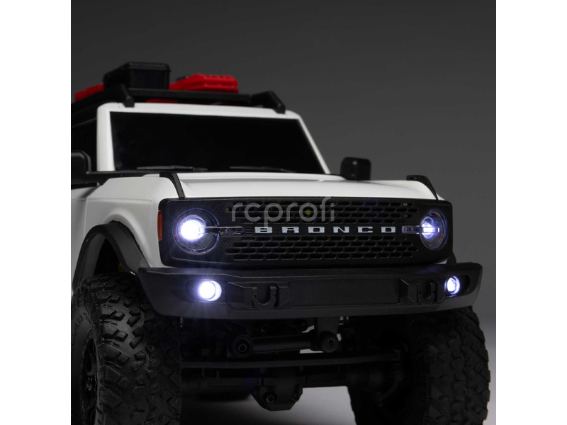 RC auto Axial SCX24 Ford Bronco 2021 1:24 4WD RTR, bílá