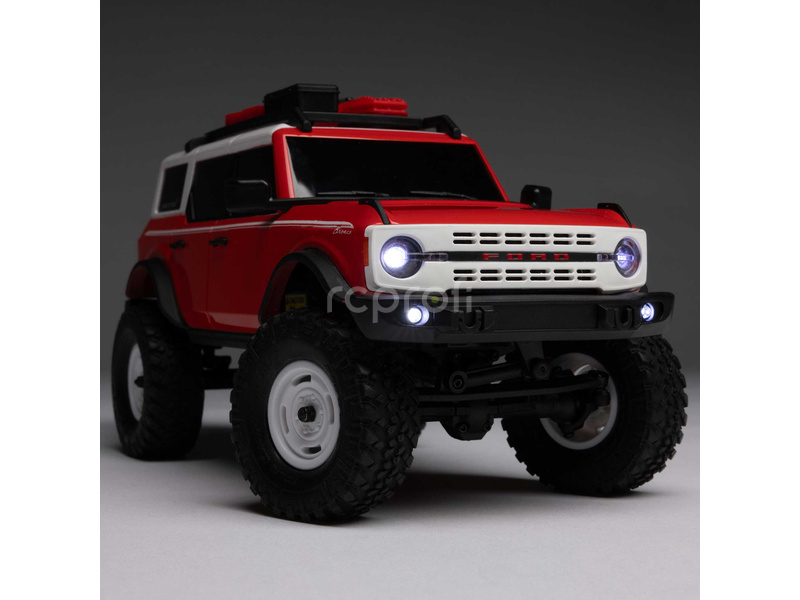 RC auto Axial SCX24 Ford Bronco 2021 1:24 4WD RTR, bílá
