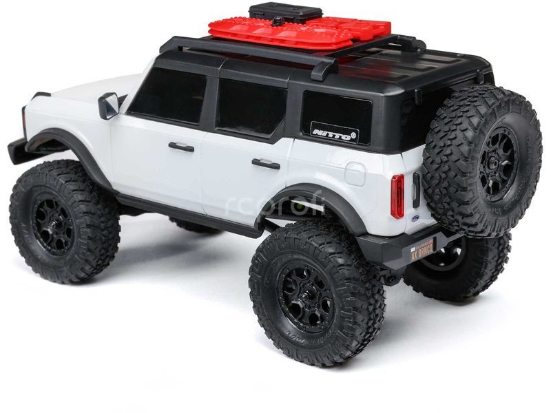 RC auto Axial SCX24 Ford Bronco 2021 1:24 4WD RTR, bílá