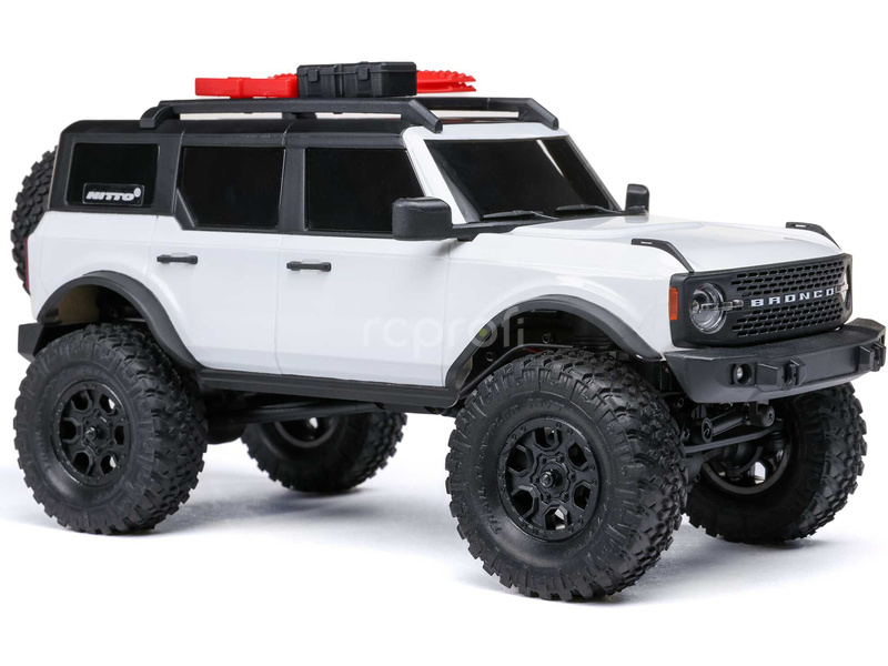 RC auto Axial SCX24 Ford Bronco 2021 1:24 4WD RTR, bílá