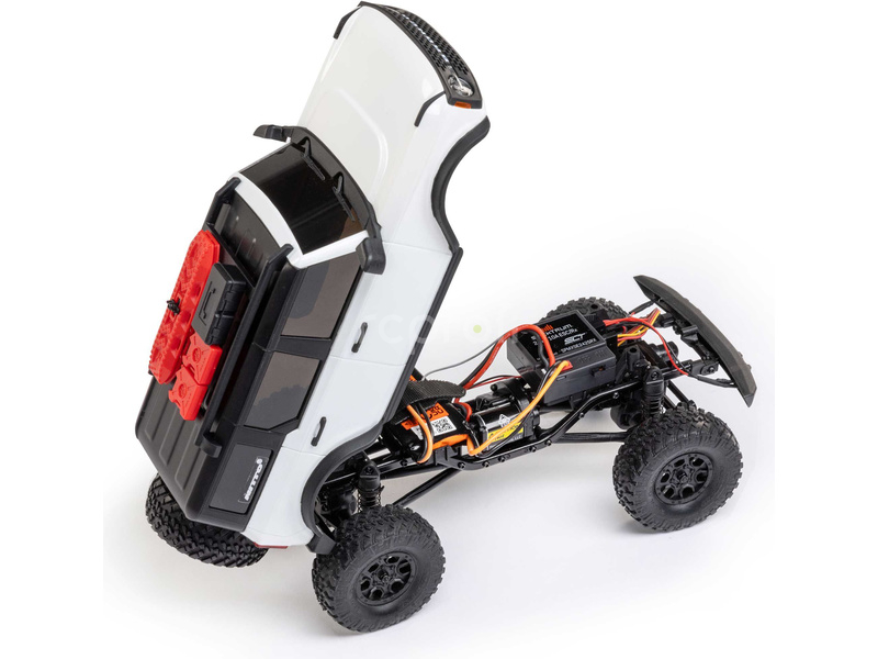 RC auto Axial SCX24 Ford Bronco 2021 1:24 4WD RTR, bílá