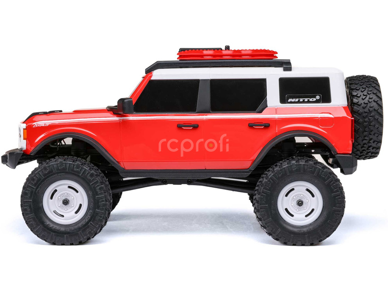 RC auto Axial SCX24 Ford Bronco 2021 1:24 4WD RTR, bílá