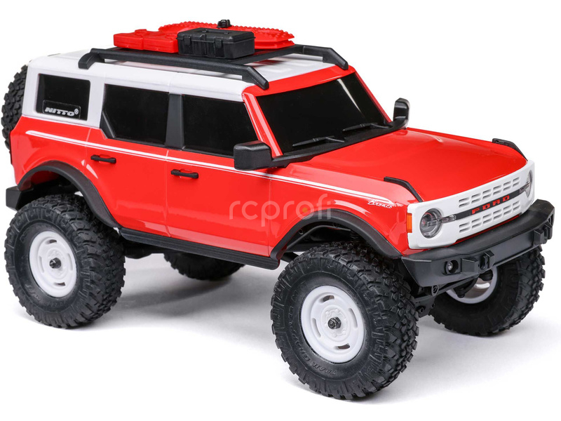 RC auto Axial SCX24 Ford Bronco 2021 1:24 4WD RTR, bílá