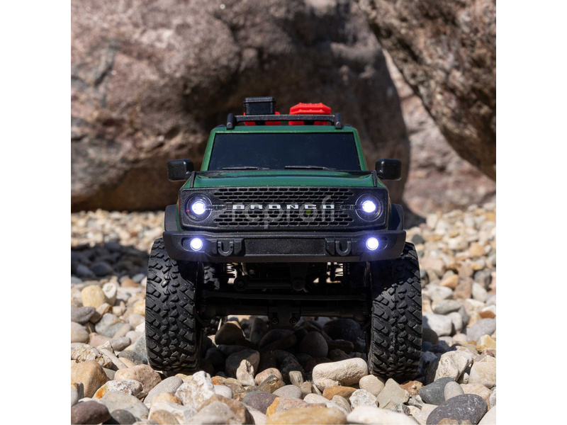 RC auto Axial SCX24 Ford Bronco 2021 1:24 4WD RTR, bílá