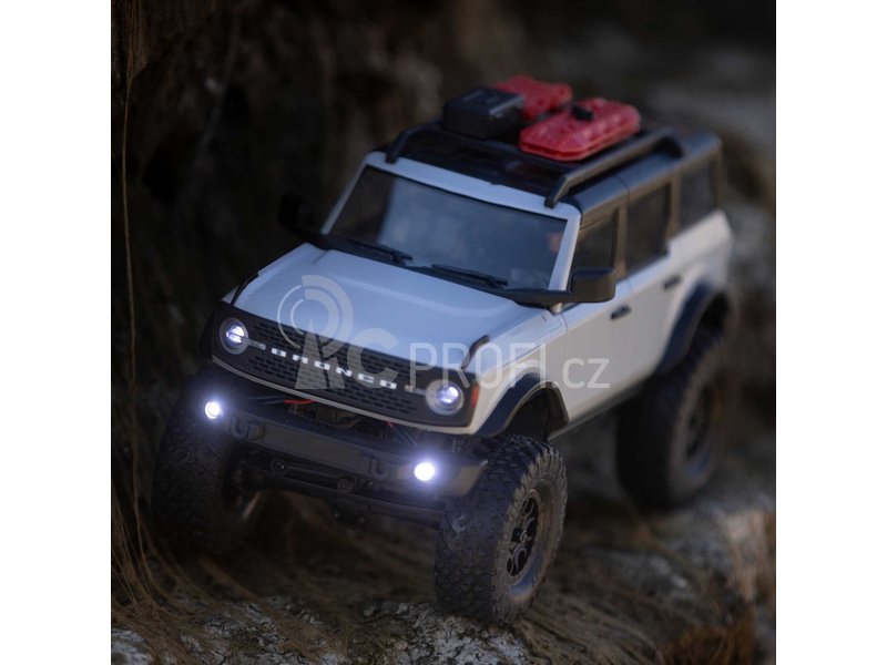 RC auto Axial SCX24 Ford Bronco 2021 1:24 4WD RTR, červená