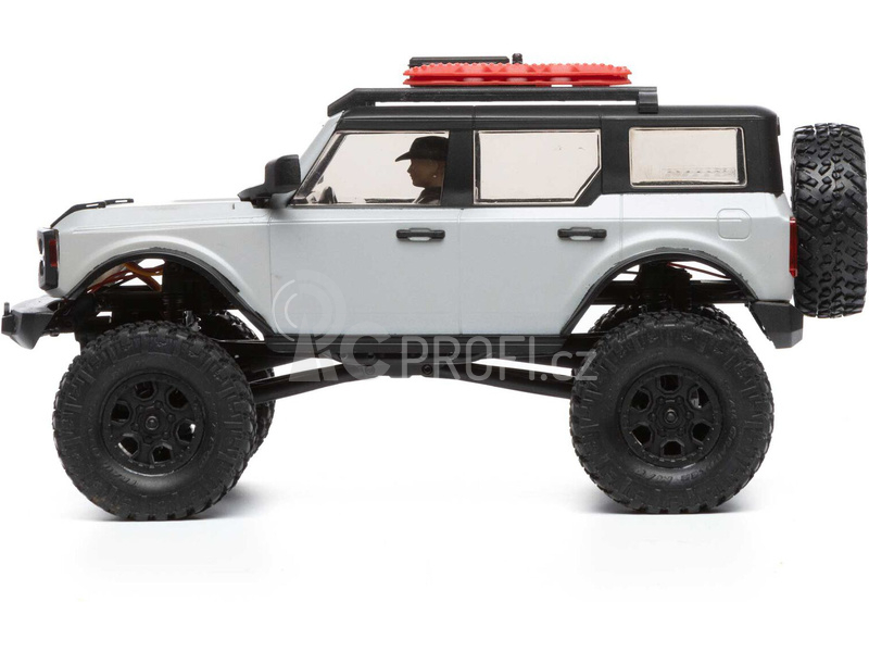 RC auto Axial SCX24 Ford Bronco 2021 1:24 4WD RTR, červená