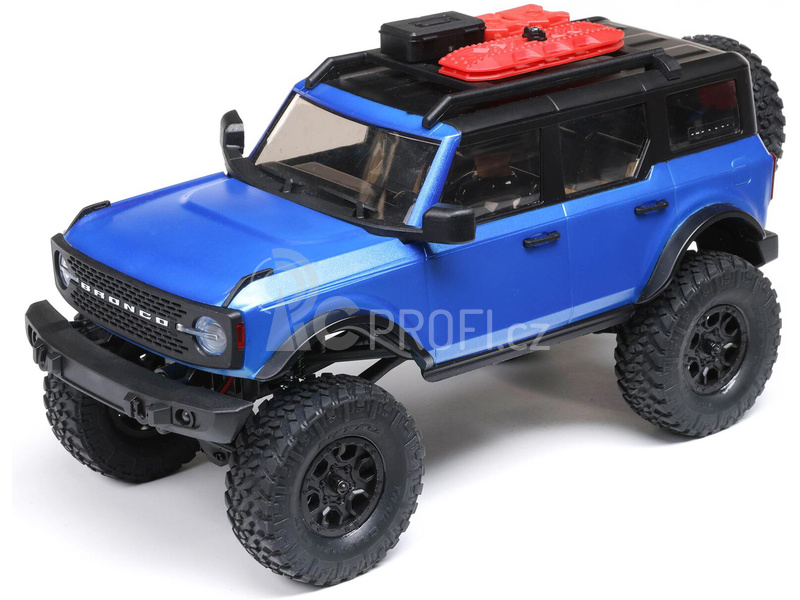 RC auto Axial SCX24 Ford Bronco 2021 1:24 4WD RTR, červená