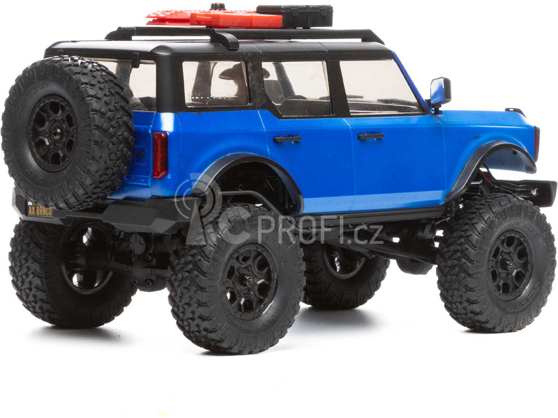 RC auto Axial SCX24 Ford Bronco 2021 1:24 4WD RTR, červená