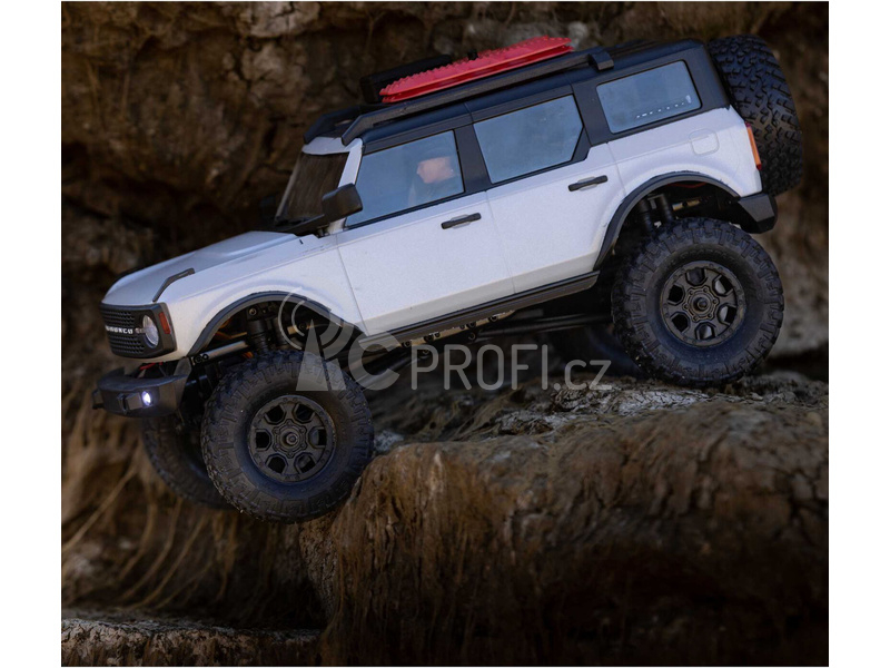 RC auto Axial SCX24 Ford Bronco 2021 1:24 4WD RTR, modrá