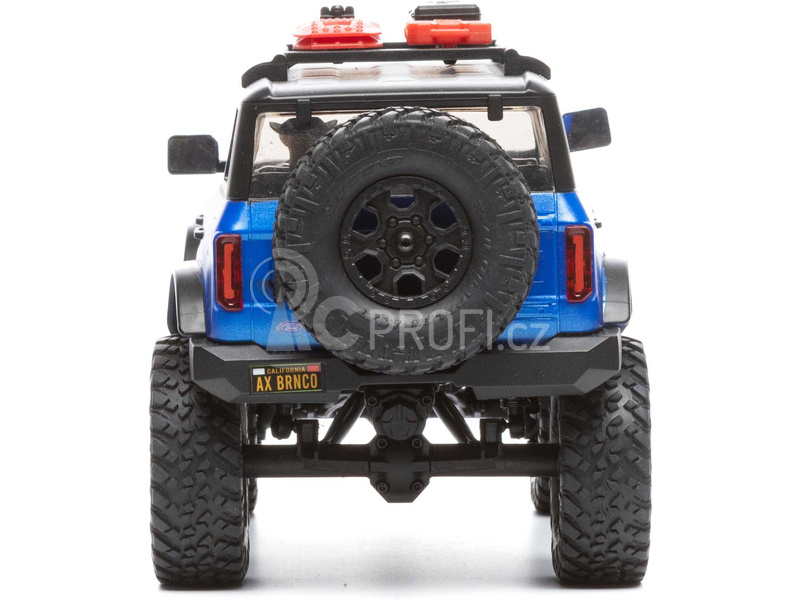 RC auto Axial SCX24 Ford Bronco 2021 1:24 4WD RTR, modrá