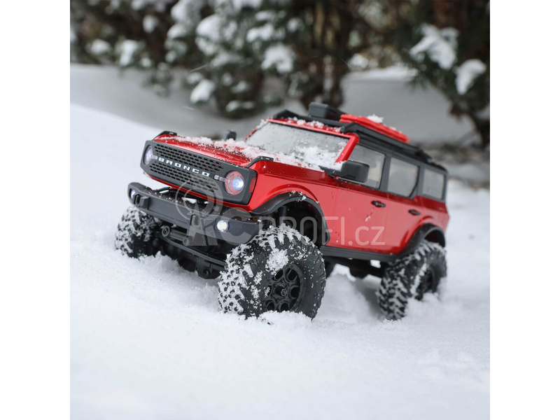 RC auto Axial SCX24 Ford Bronco 2021 1:24 4WD RTR, šedá