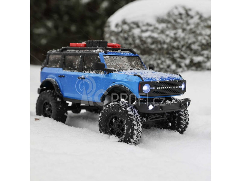 RC auto Axial SCX24 Ford Bronco 2021 1:24 4WD RTR, šedá