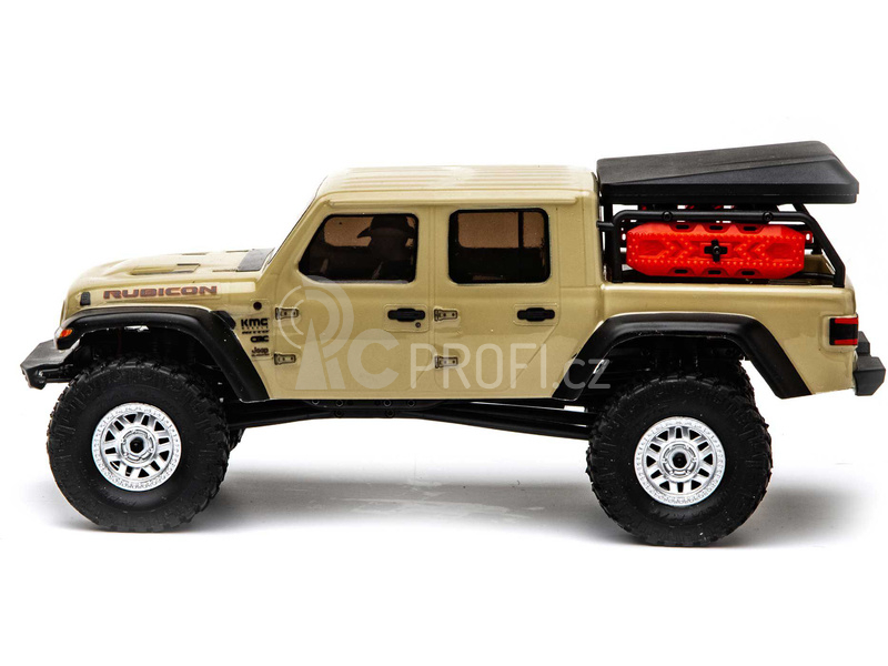 RC auto Axial SCX24 Jeep Gladiator 1:24 4WD RTR, krémová