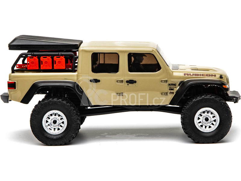 RC auto Axial SCX24 Jeep Gladiator 1:24 4WD RTR, krémová