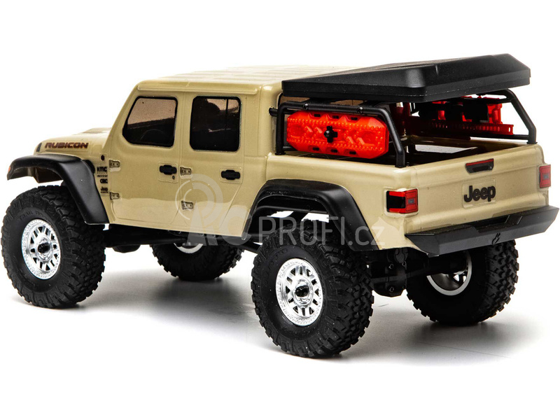 RC auto Axial SCX24 Jeep Gladiator 1:24 4WD RTR, krémová