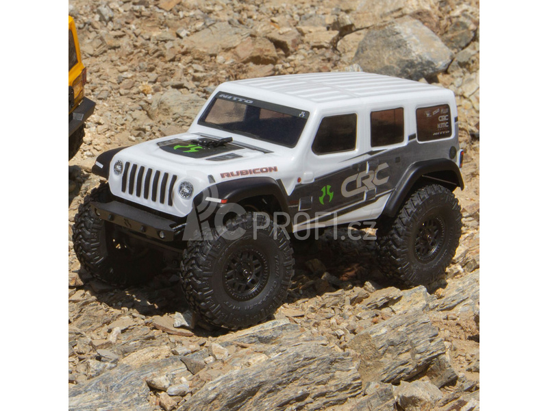 Axial SCX24 Jeep Wrangler JLU CRC 2019 1:24 4WD RTR bílý