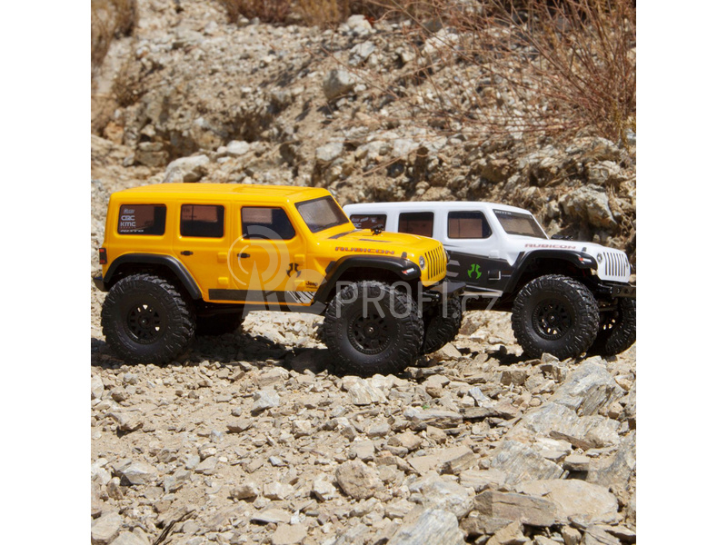 Axial SCX24 Jeep Wrangler JLU CRC 2019 1:24 4WD RTR bílý